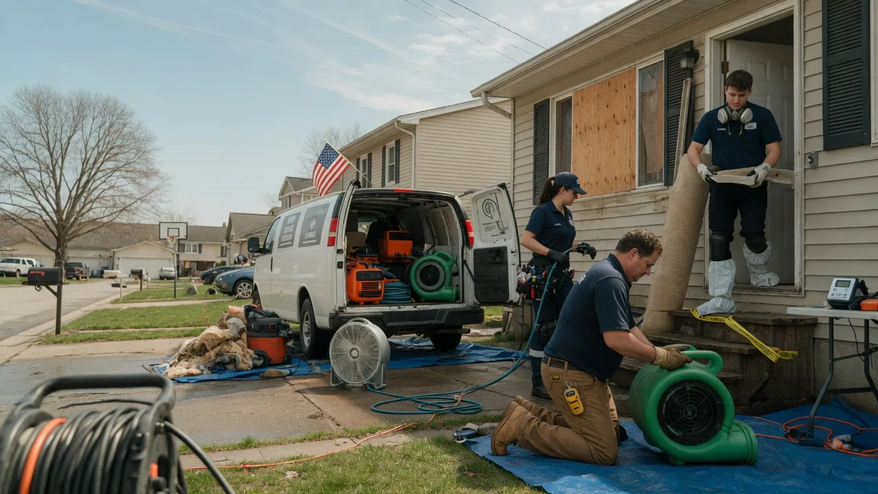 Water Damage Restoration in Hersey, MI near me